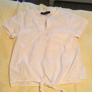 White short sleeve top from Francesca’s